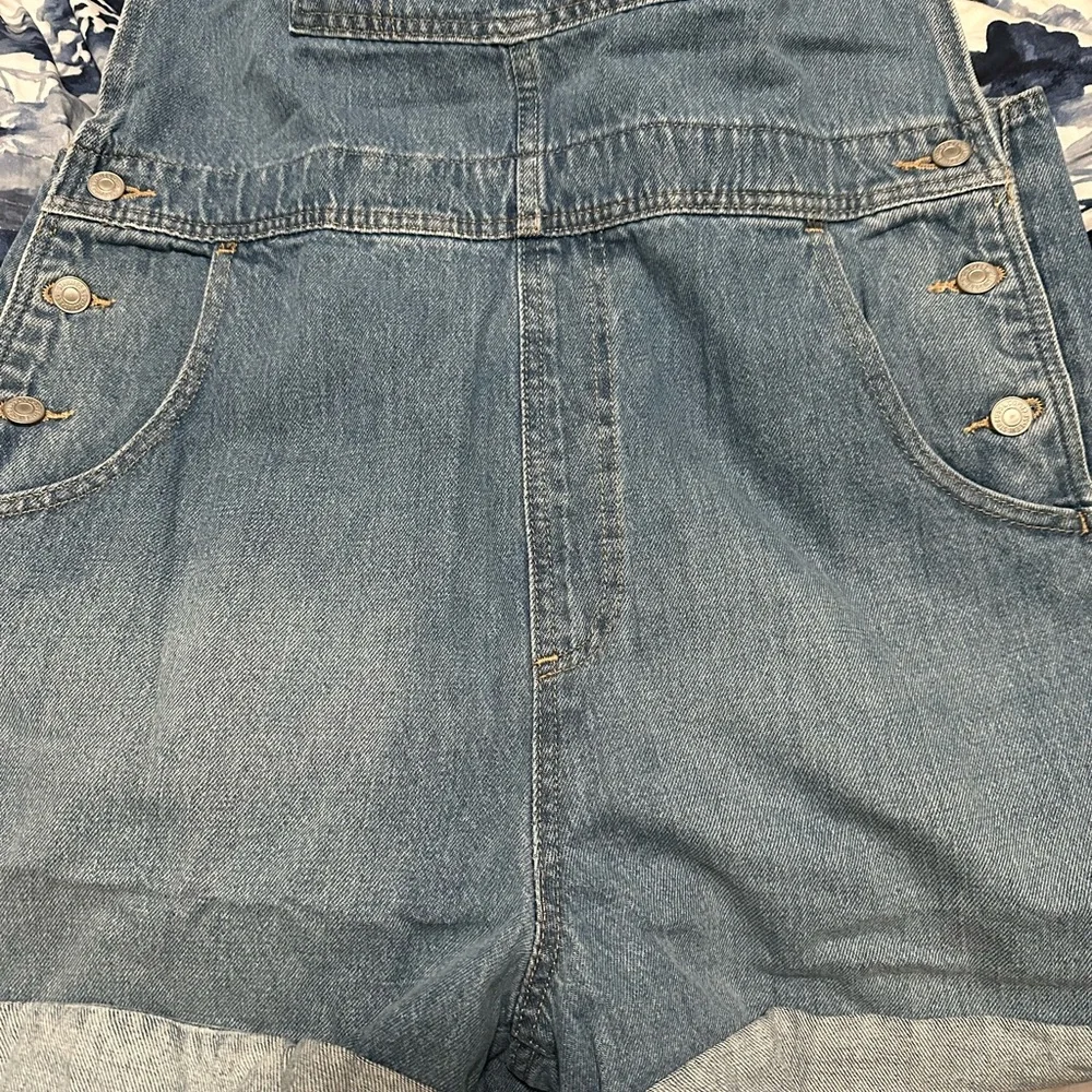 Levi's  Blue Denim Overalls - Picture 4 of 14